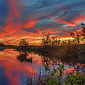 September Sunset Reflection